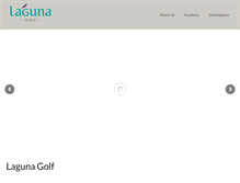 Tablet Screenshot of lagunagolf.com